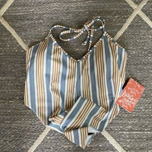 Kortni Jeane tie up Medium top NWT